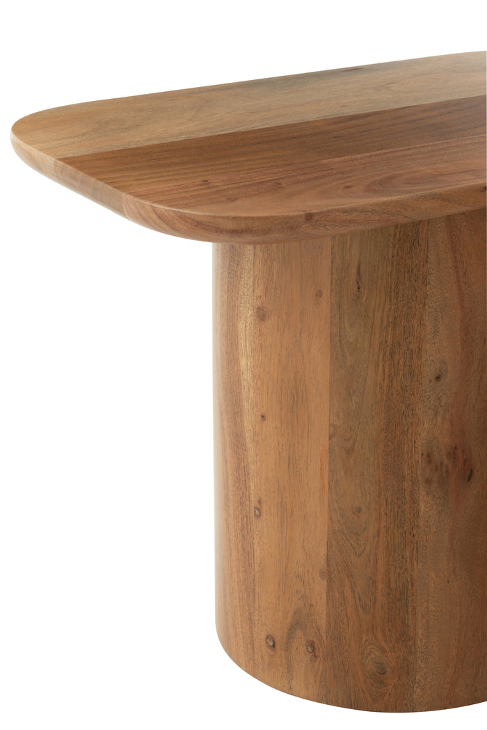J-Line bijzettafel Acacia - hout - naturel - set van 2