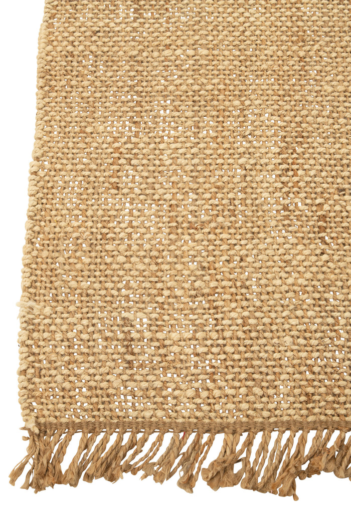 J-Line tapijt Havana - polyester - naturel|wit - small