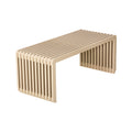 HKliving Slatted Bankje B 96 cm - Zand