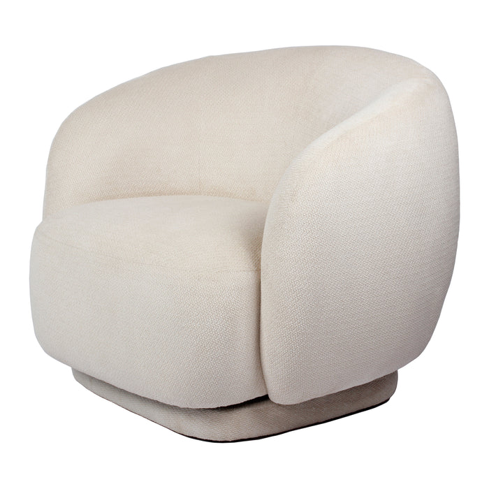 by fonQ Dimi Draaibare Fauteuil - Crème