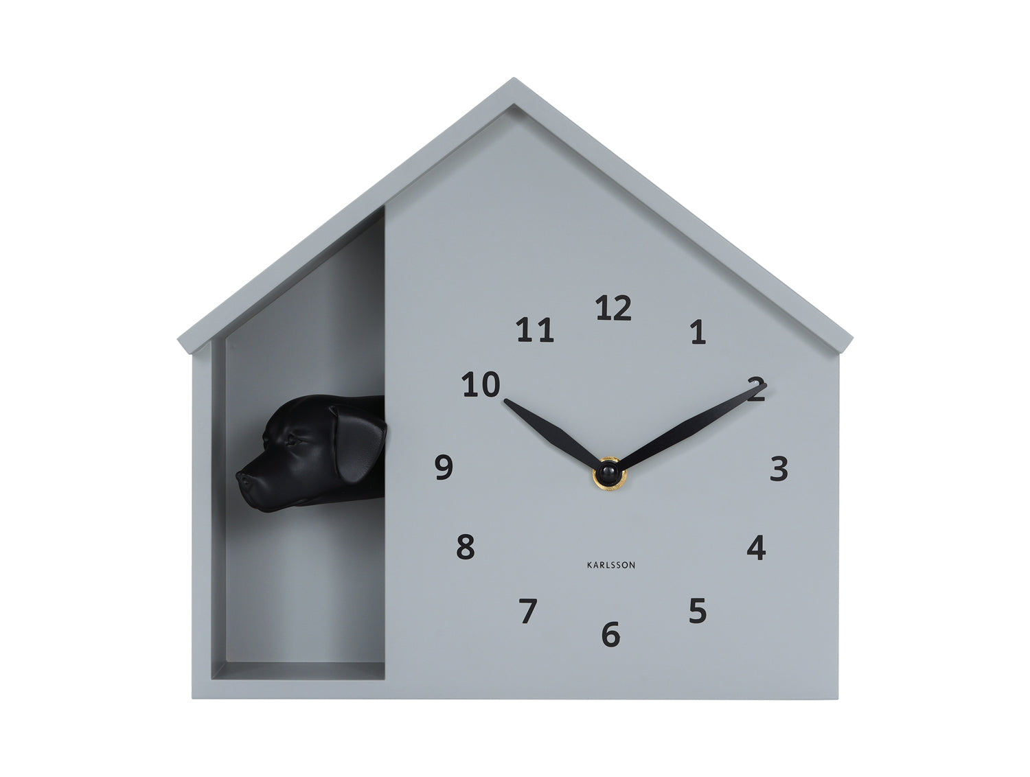 Karlsson - Wall Clock Peeking Doggy