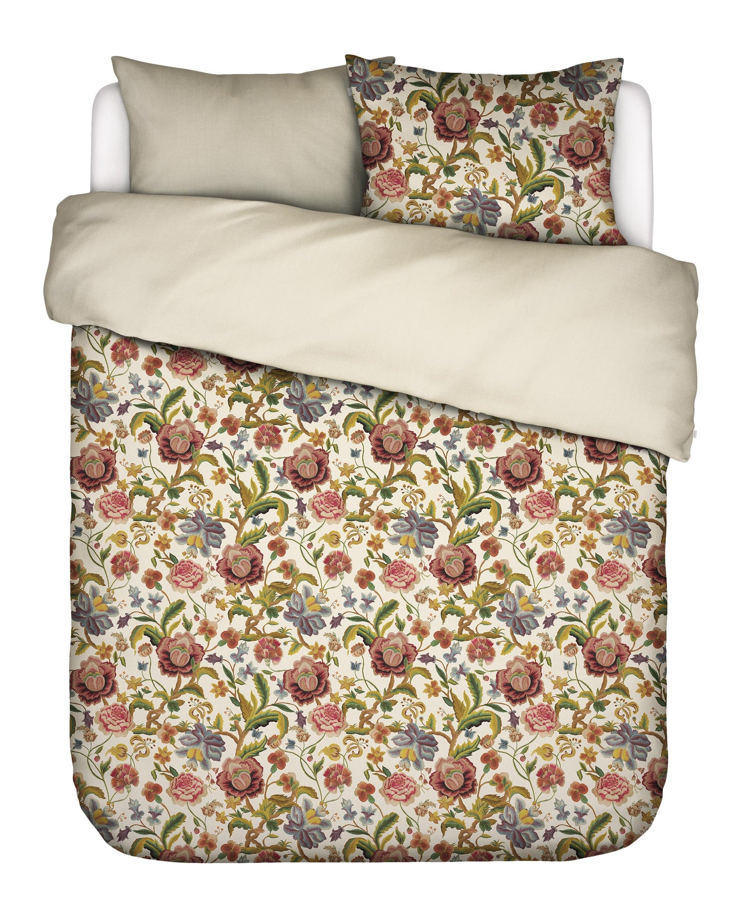 Essenza Roselina Dekbedovertrek 200 x 200|220 cm - Vanille