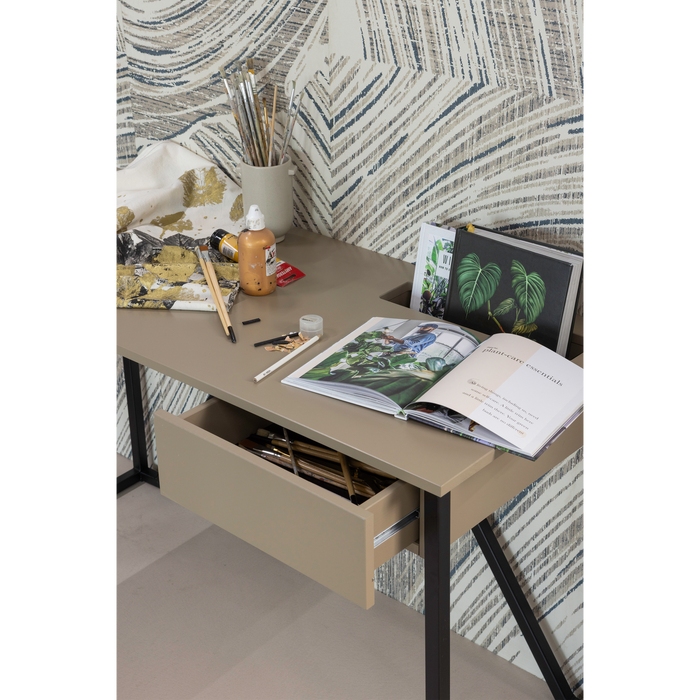 WOOOD New Julius Bureau - Grenen - Mud - 75x126x53