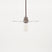 Frama Geometric Circle hanglamp medium Ø25 Transparant