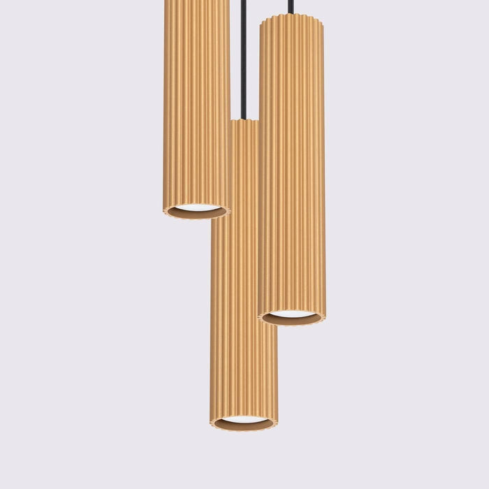 Sollux Hanglamp Karbon 3-lichts