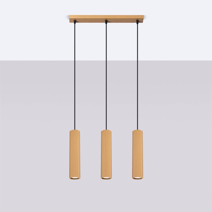 Sollux Hanglamp Karbon 3-lichts