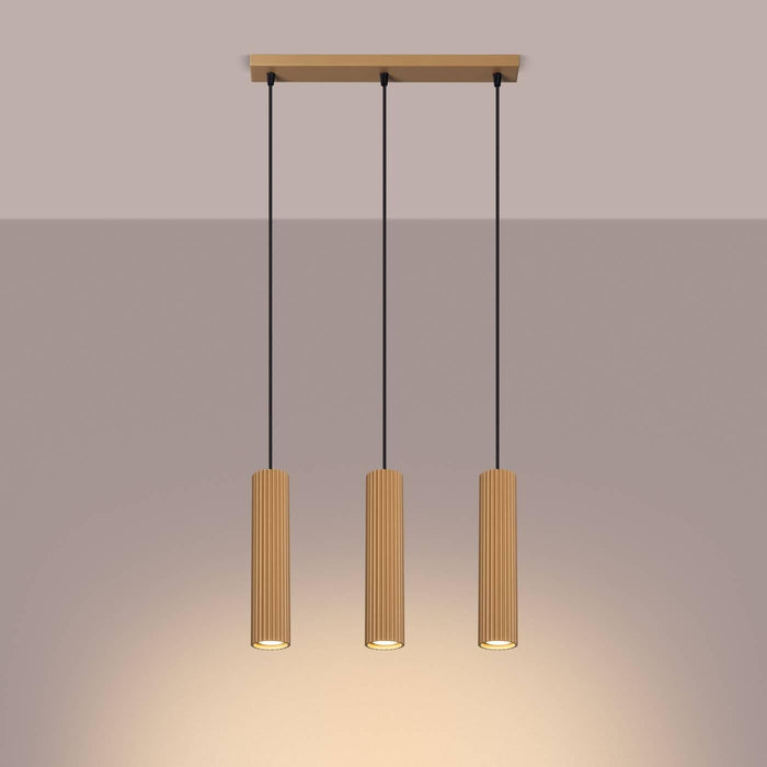Sollux Hanglamp Karbon 3-lichts