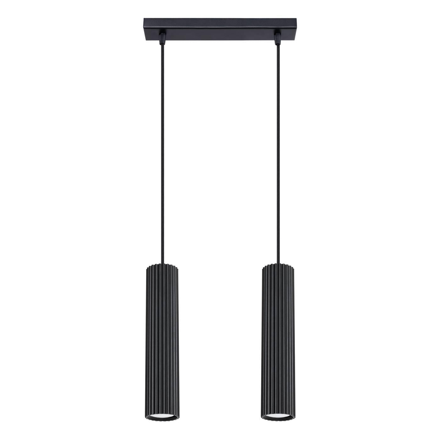 Sollux Hanglamp Karbon 2-lichts