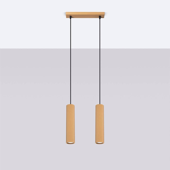 Sollux Hanglamp Karbon 2-lichts