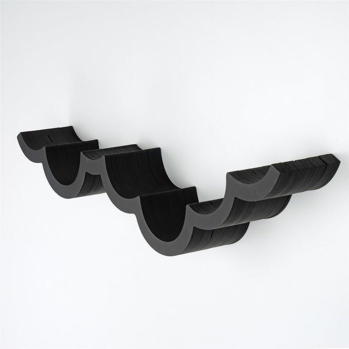 Asir Toiletpapierhouder | Zwart | 62 x 9 x 16 cm