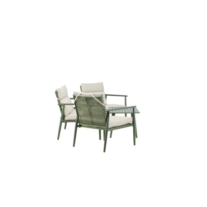 Svea - Mustafa bankstel - groen|beige
