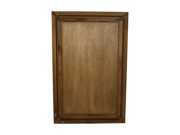 HSM Collection-Rechthoekige Spiegel-120x3x80-Naturel-Rotan|Teak
