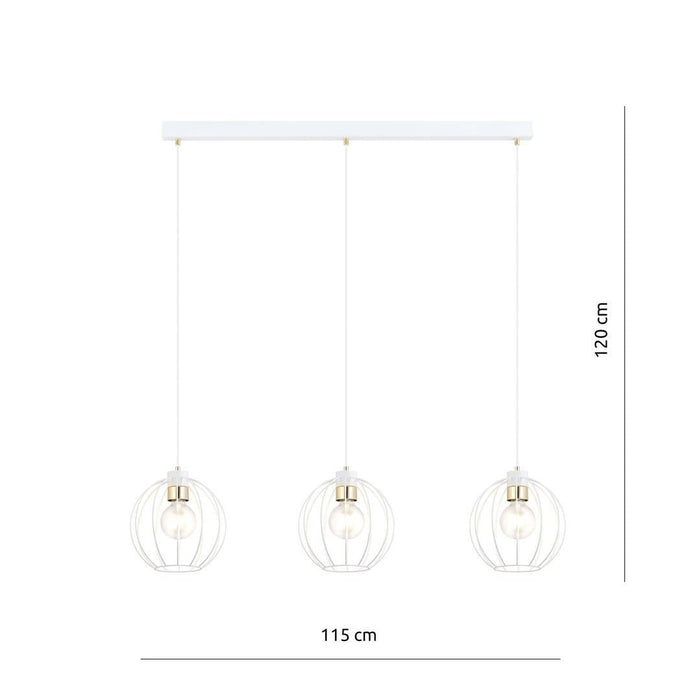 Cozyhouse Hanglamp Gino 3-lichts