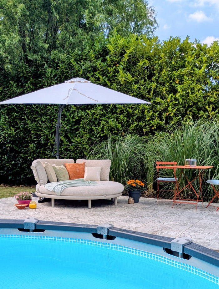 VDG Breeze daybed - Naturel|Mokka