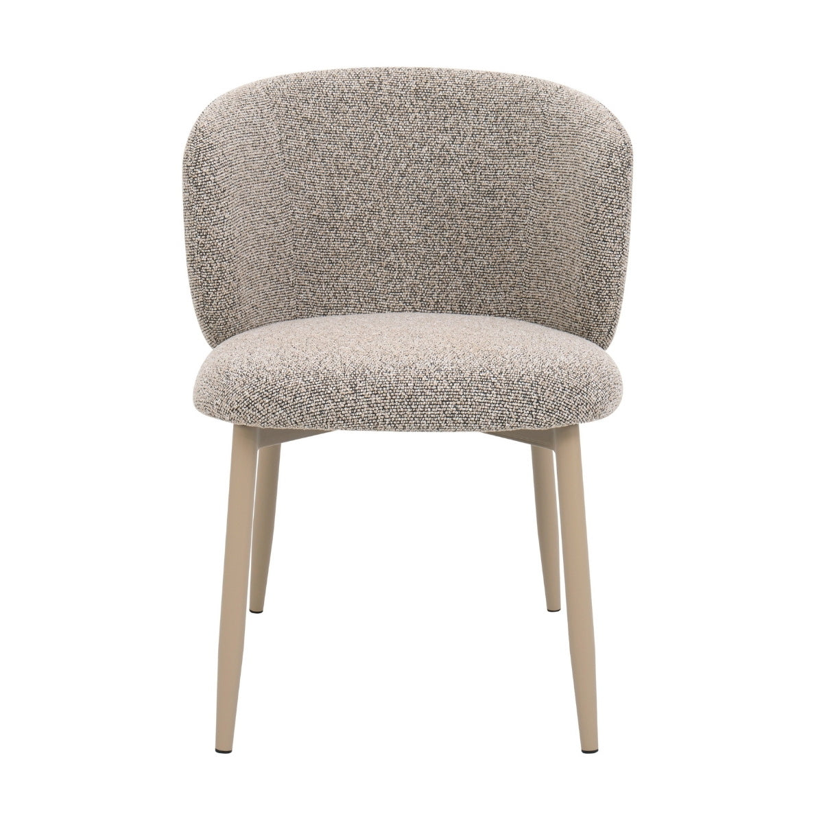 DÉJA Living - DÉJA Eetkamerstoel Varde Taupe|Beige - Set van 2