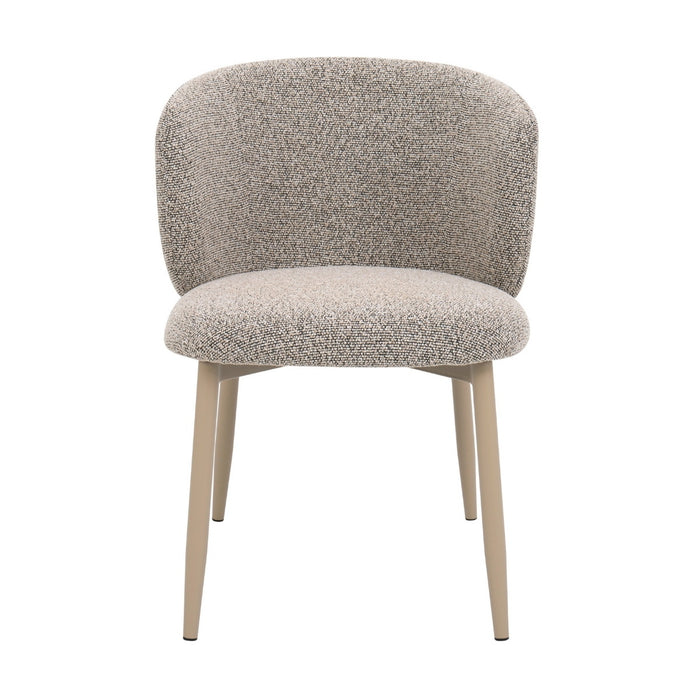 DÉJA Living - DÉJA Eetkamerstoel Varde Taupe|Beige - Set van 2