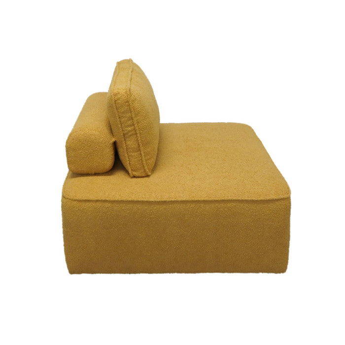 sweeek - Fauteuil boucléstof 1 zitplaats