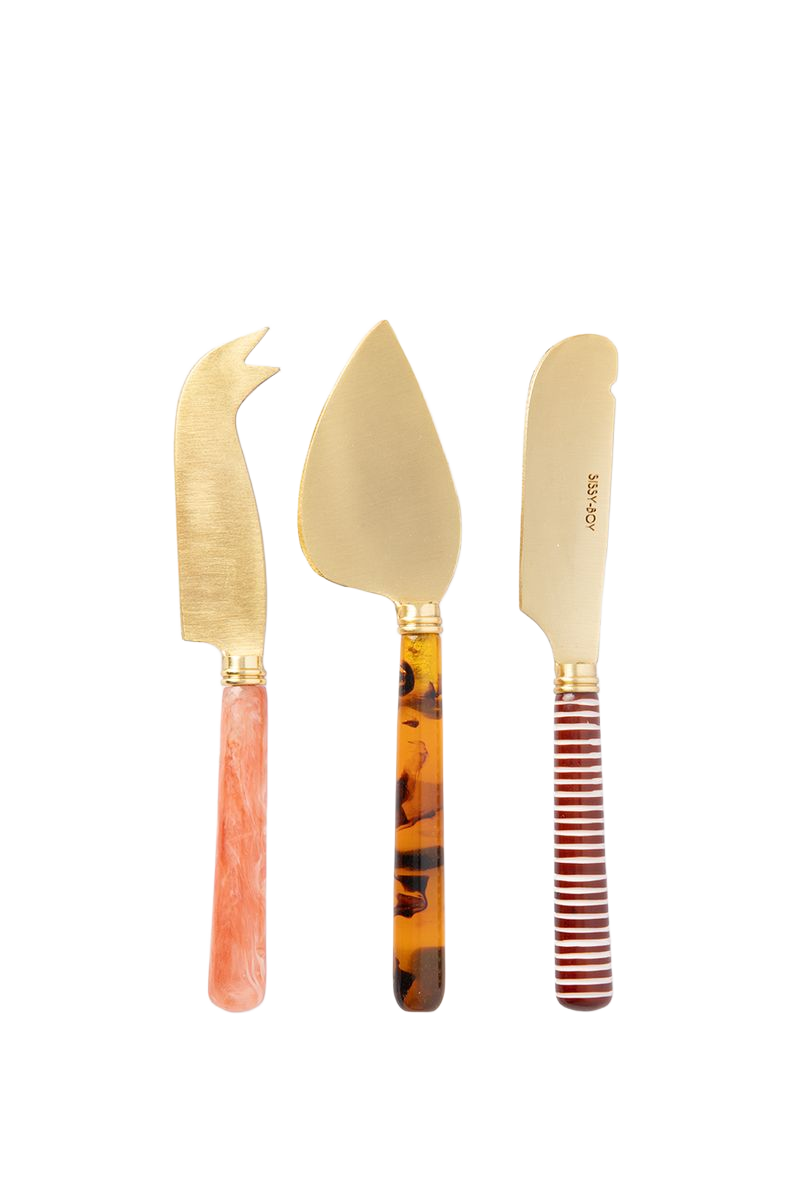 Sissy-Boy Multicolour kaasmessen set van 3