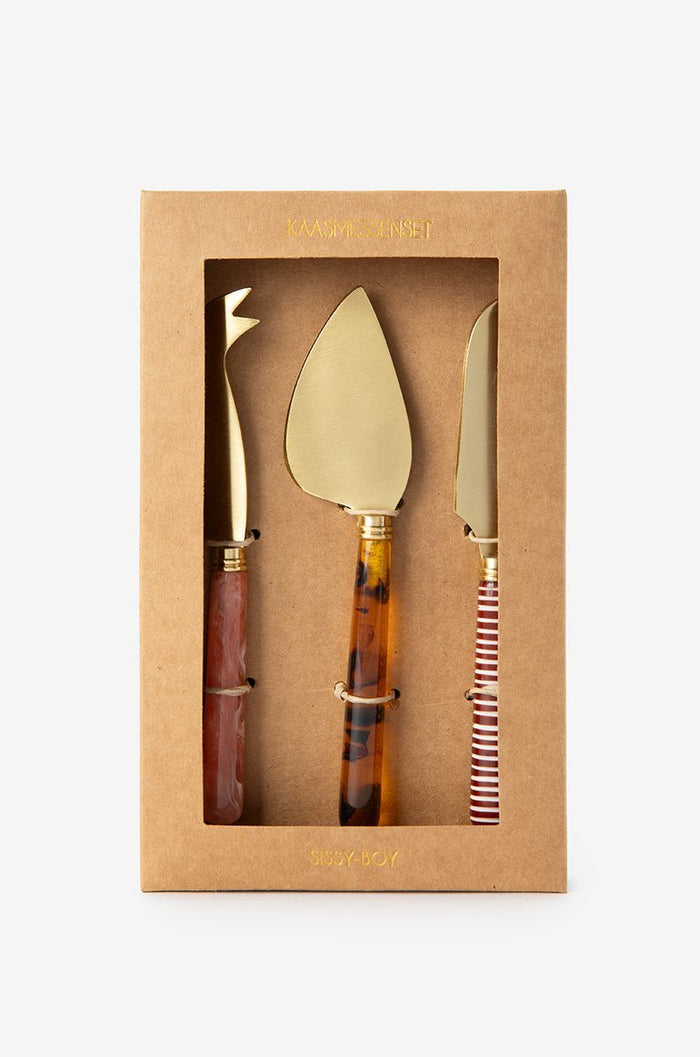 Sissy-Boy Multicolour kaasmessen set van 3