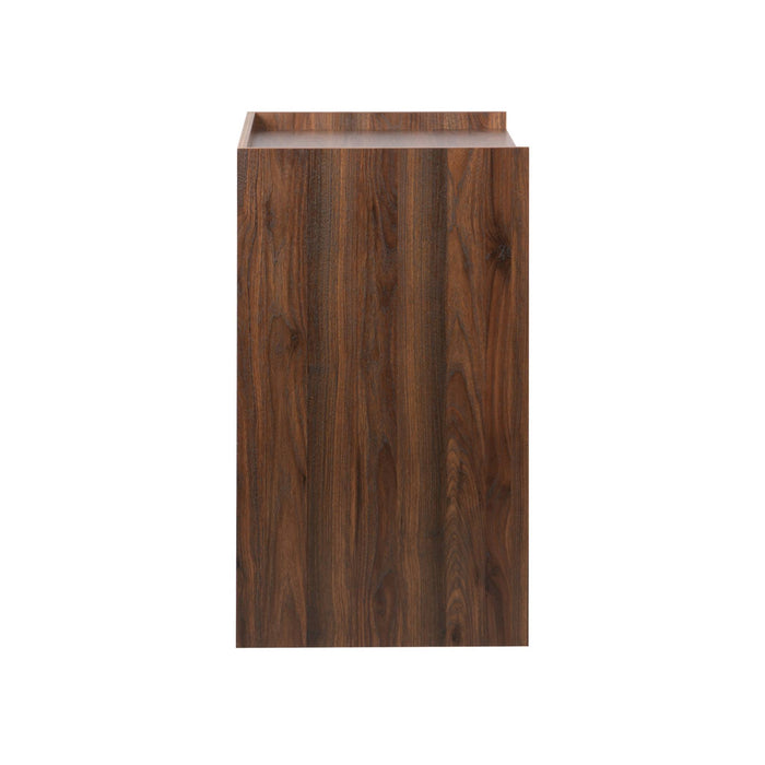 sweeek - Bureau hout decor 2 opbergvakken