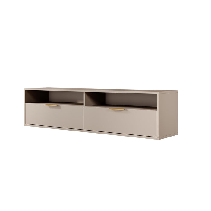 Meubella - TV-Meubel Qipp - Beige - 140 cm