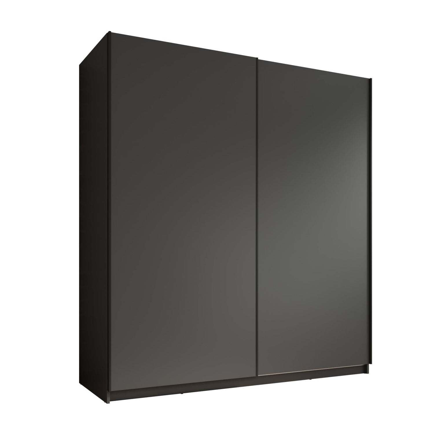 Meubella - Kledingkast Ganaro - Grijs - 180 cm