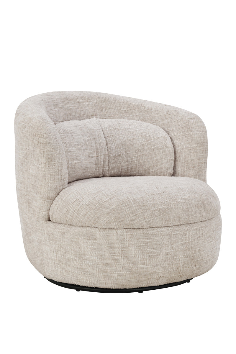 DÉJA Living - DÉJA Draaifauteuil Lilou Greige