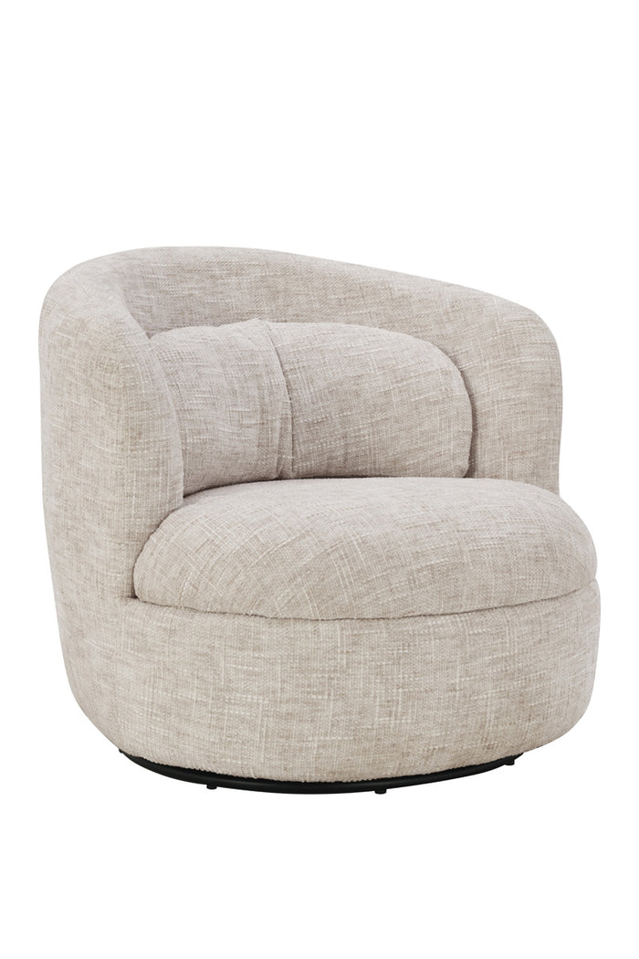 DÉJA Living - DÉJA Draaifauteuil Lilou Greige