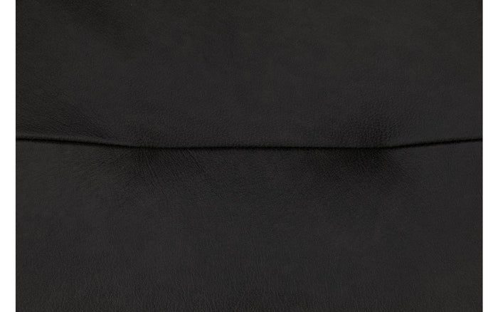 Goossens  Eetkamerstoel Nica, Armleuning met zwart houten armlegger -