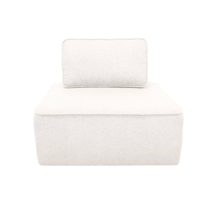 sweeek - Fauteuil boucléstof 1 zitplaats