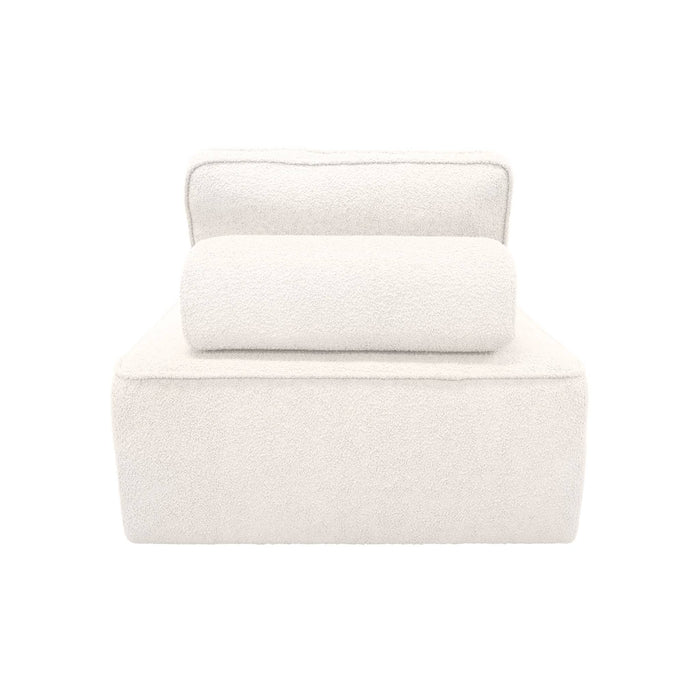 sweeek - Fauteuil boucléstof 1 zitplaats