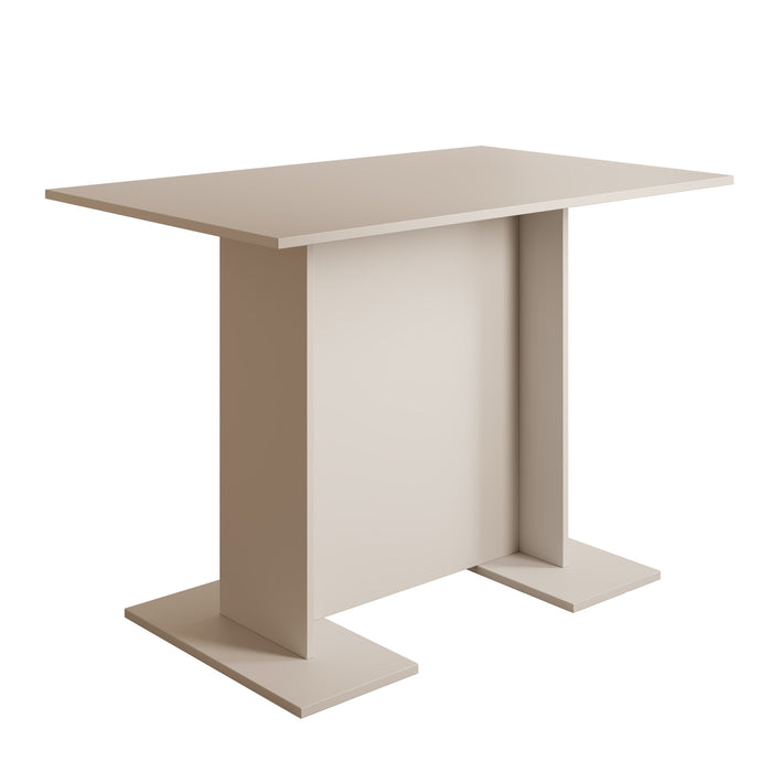 Meubella - Eetkamertafel Oliver - Wit - 108 cm