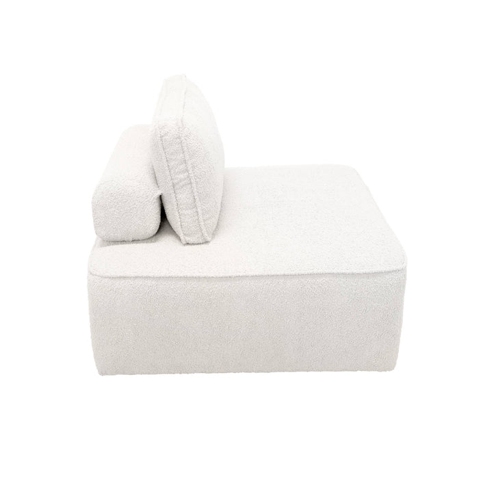 sweeek - Fauteuil boucléstof 1 zitplaats