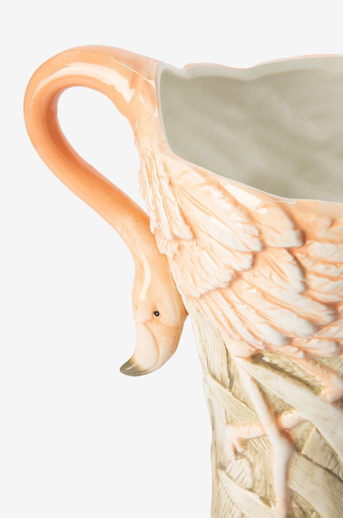 Sissy-Boy Multicolour vaas met flamingo