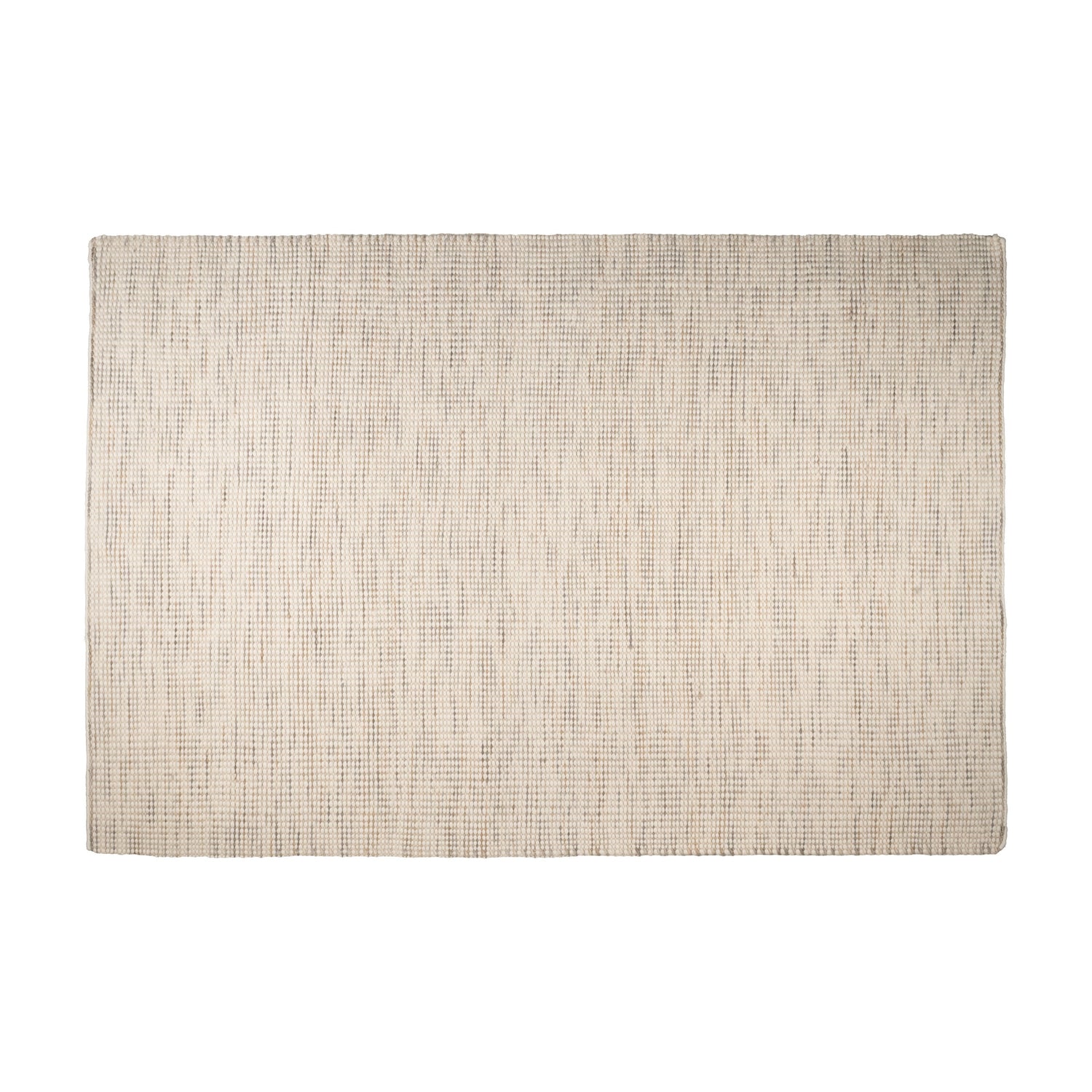 Vloerkleed Stip - Greige - 100% Wol - 160x0x230cm (BxHxD)