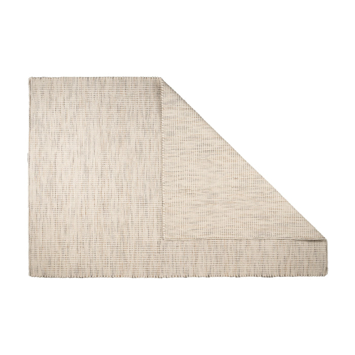 Vloerkleed Stip - Greige - 100% Wol - 160x0x230cm (BxHxD)
