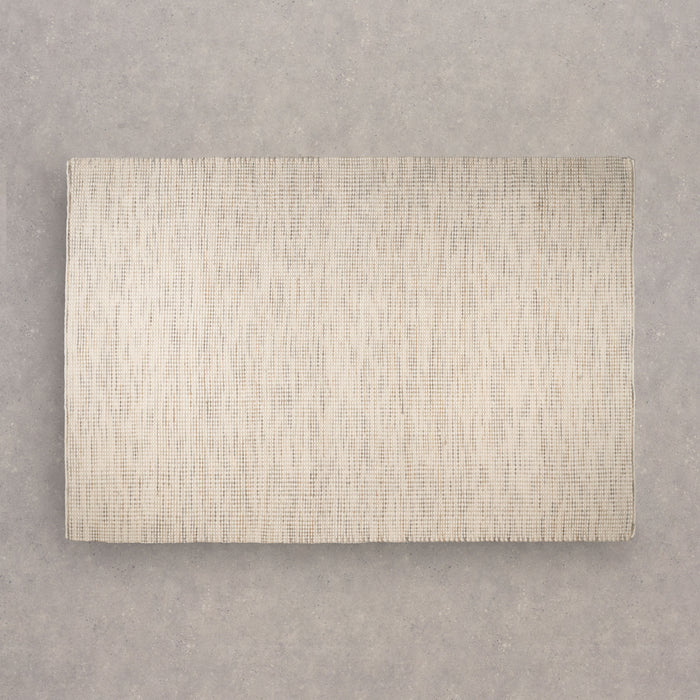 Vloerkleed Stip - Greige - 100% Wol - 160x0x230cm (BxHxD)
