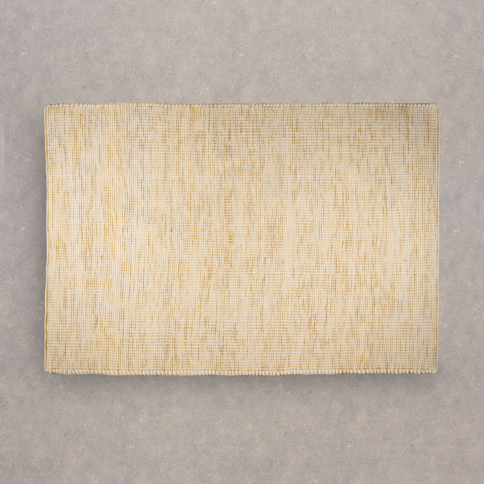 Vloerkleed Stip - Oker - 100% Wol - 160x0x230cm (BxHxD)