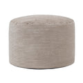 icon Milano XL Poef - Ribfluweel - Beige