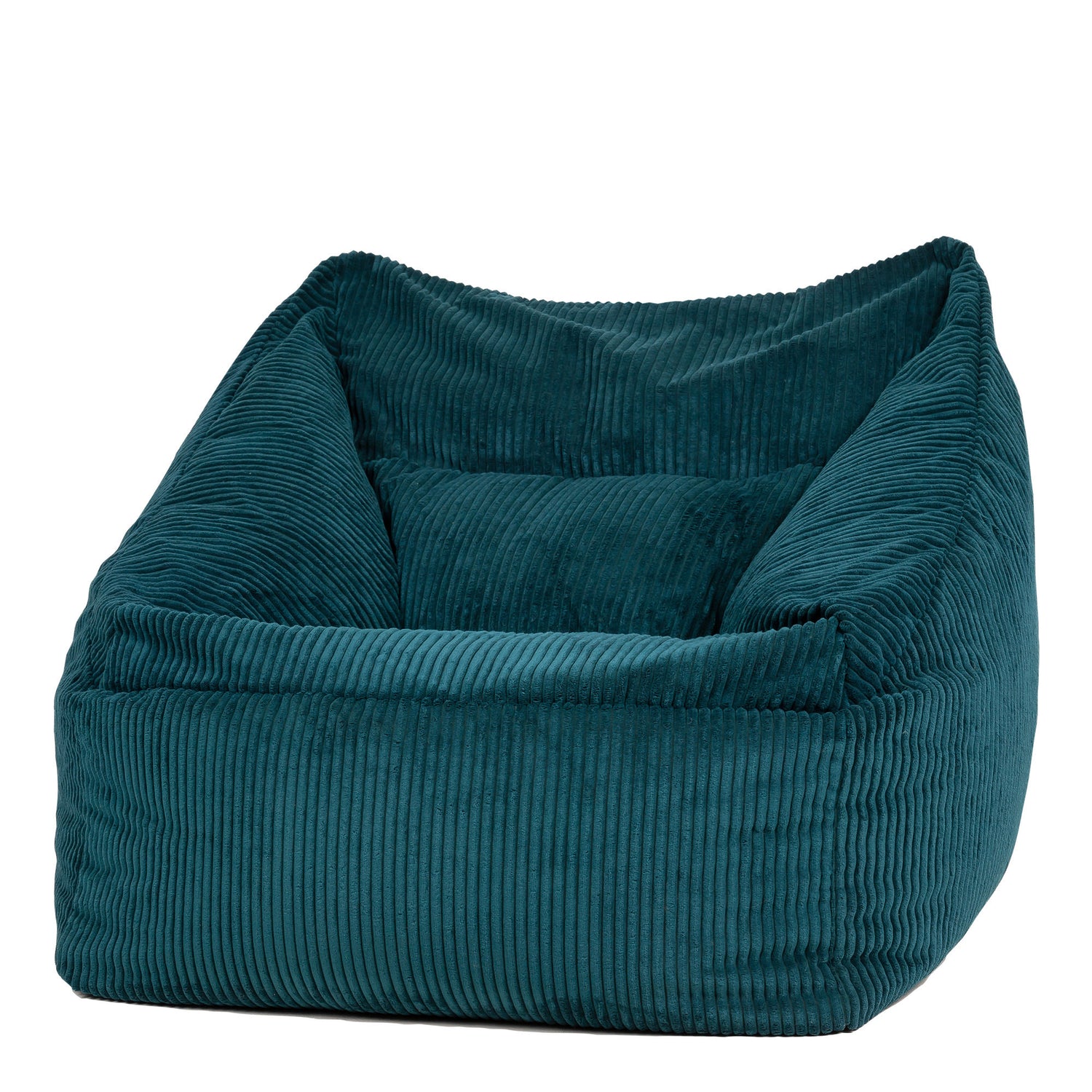 icon Natalia Zitzak Fauteuil - Ribfluweel - Blauwgroen