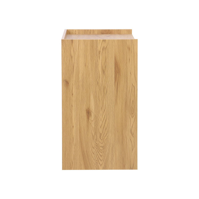 sweeek - Bureau hout decor 2 opbergvakken