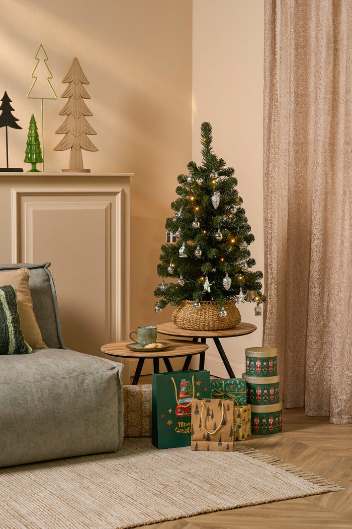 Black Box Trees Joy Kunstkerstboom met Ornamenten en Verlichting - H90