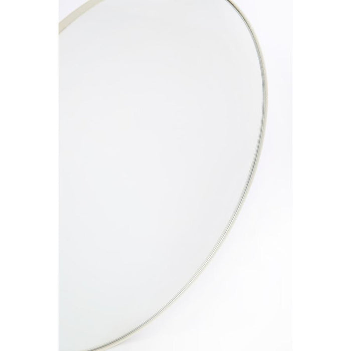 Light&living Bijzettafel Ø91,5x75 cm ROSARIO spiegel helder+crème