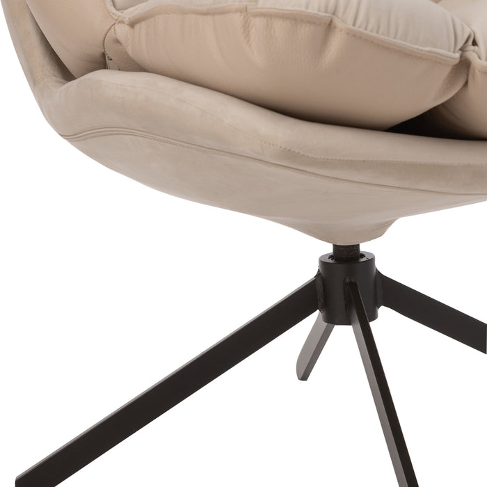 J-Line stoel Relax Kussen - textiel|metaal - beige