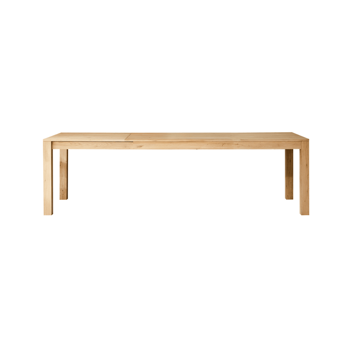 Tikamoon - Uitschuifbare tafel in massief eikenhout 180x90 Eden