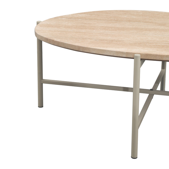 by fonQ Tavro Salontafel H 33 x B 110 cm - Naturel