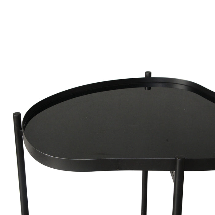 by fonQ Cross Bijzettafel - Zwart