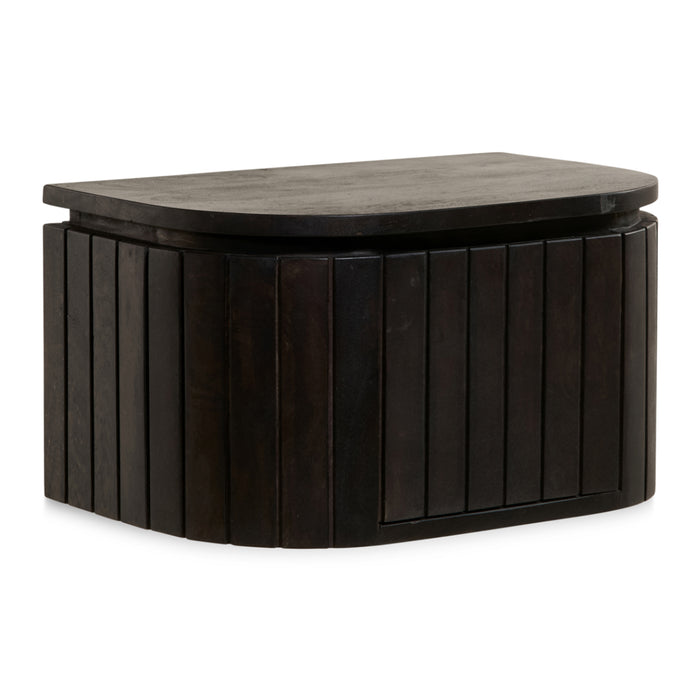 by fonQ Runo Nachtkastje Hangend - Donkerbruin