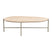 by fonQ Tavro Salontafel H 33 x B 110 cm - Naturel