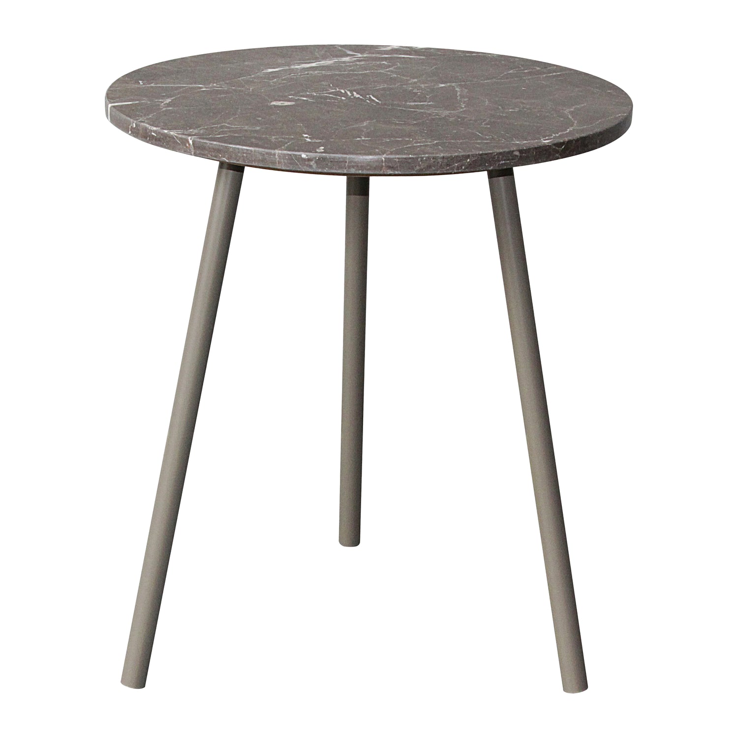 by fonQ Vein Bijzettafel H 51 x Ø 45 cm - Bruin